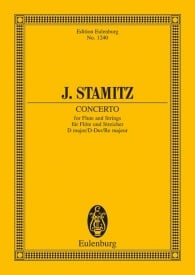 Stamitz: Concerto D major (Study Score) published by Eulenburg